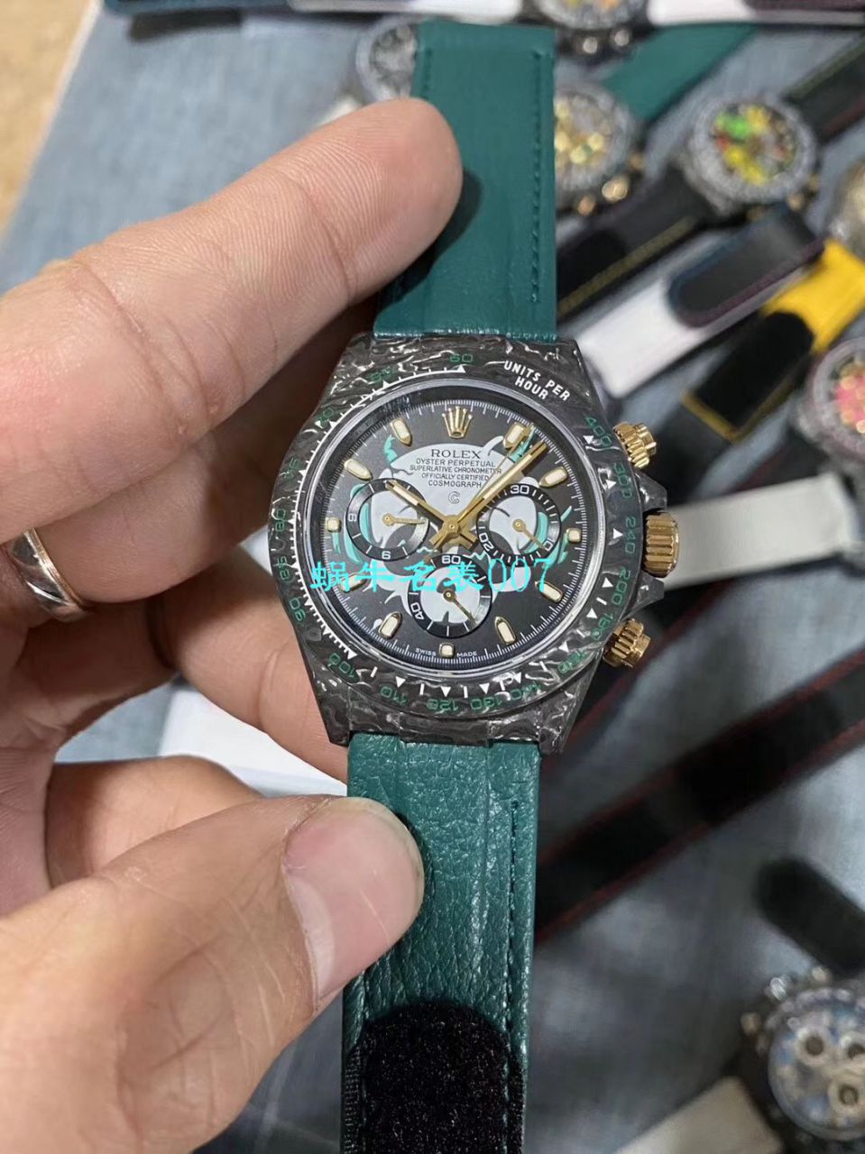 WWF Factory 超A复刻最新升级版Rolex Rolex  carbon fiber  Ditongna Diw团队改造版 / R533
