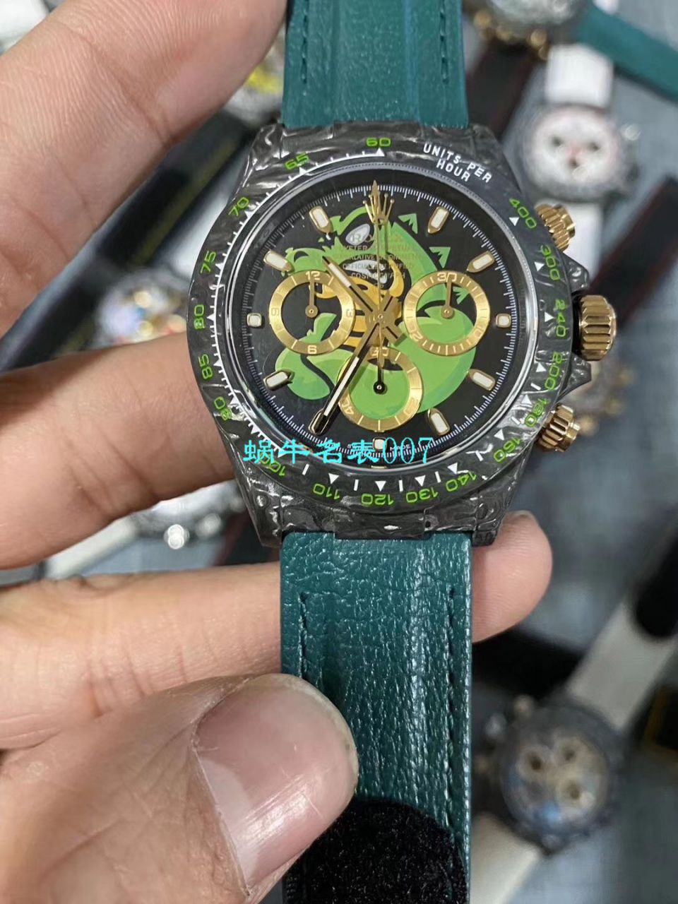 WWF Factory 超A复刻最新升级版Rolex Rolex  carbon fiber  Ditongna Diw团队改造版 / R533