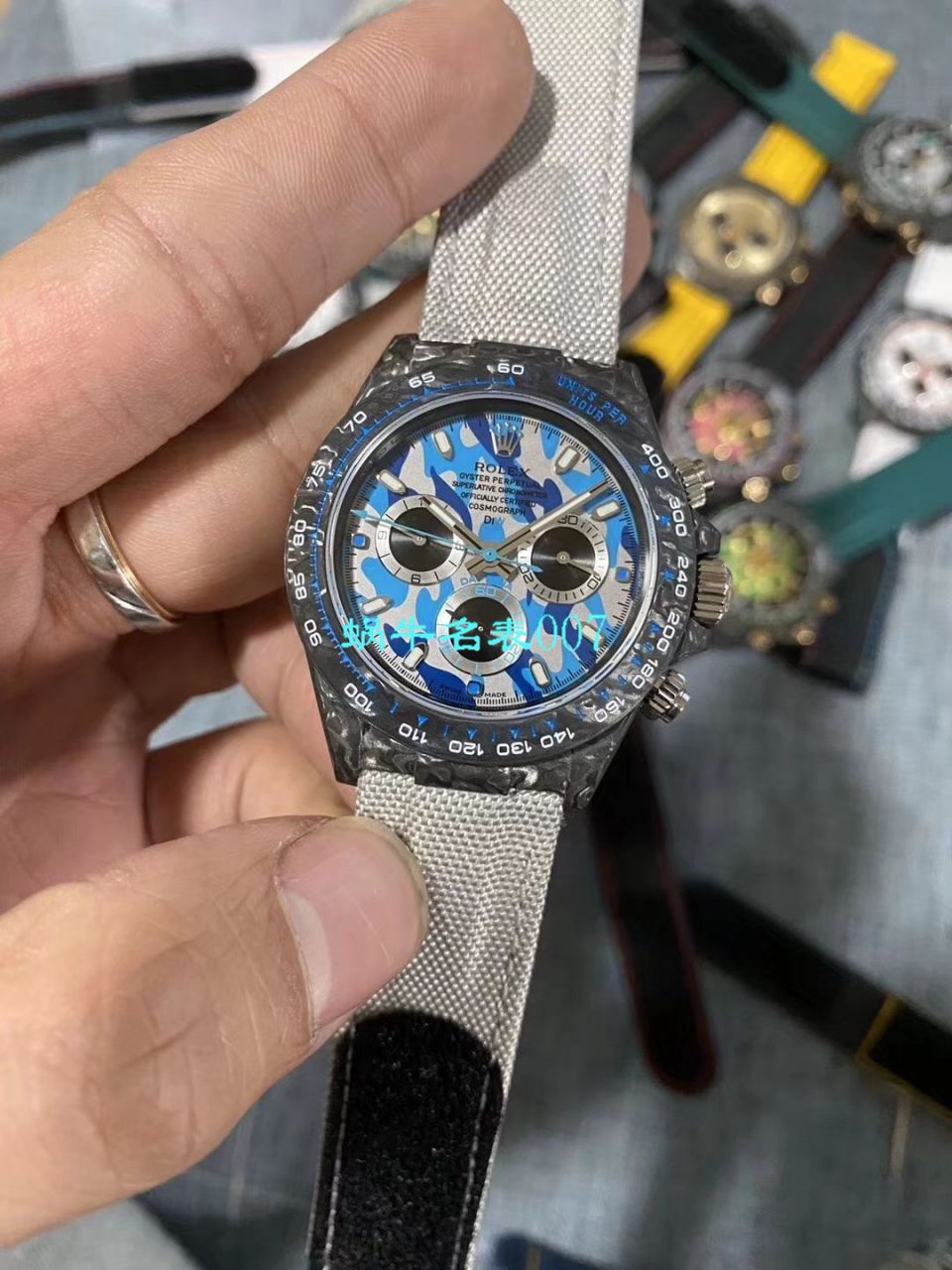 WWF Factory 超A复刻最新升级版Rolex Rolex  carbon fiber  Ditongna Diw团队改造版 / R533