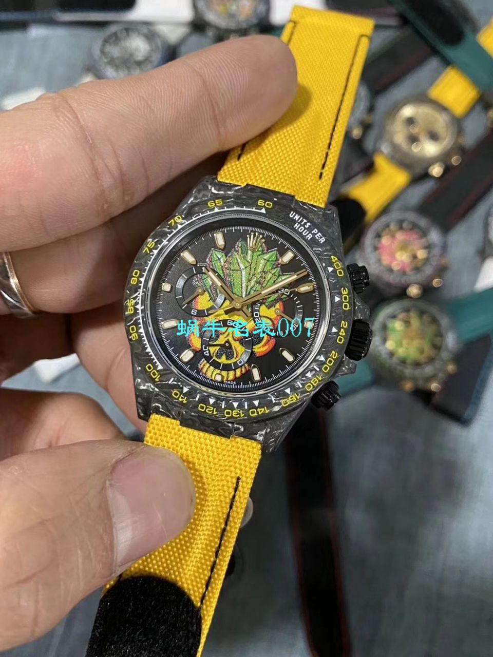 WWF Factory 超A复刻最新升级版Rolex Rolex  carbon fiber  Ditongna Diw团队改造版 / R533