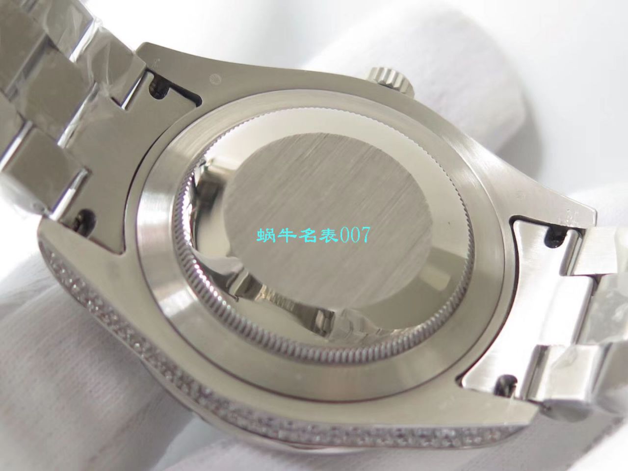TW Factory 超A高仿 Rolex 帝皇版最豪Day date II系列 Day-Date 型密镶钻特别款 wrist watch  / R355