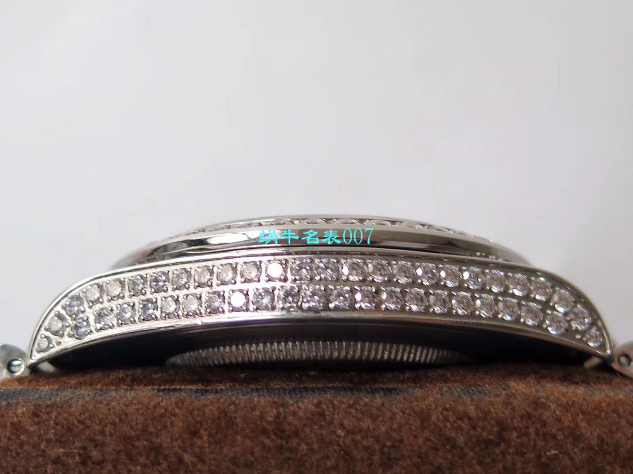 TW Factory 超A高仿 Rolex 帝皇版最豪Day date II系列 Day-Date 型密镶钻特别款 wrist watch  / R355