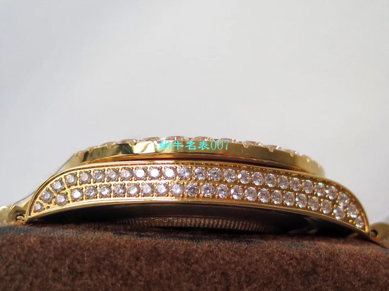 TW Factory 超A高仿 Rolex 帝皇版最豪Day date II系列 Day-Date 型密镶钻特别款 wrist watch  / R355