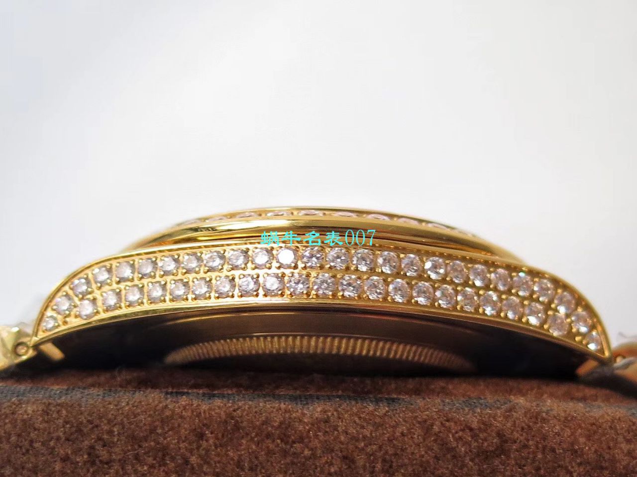 TW Factory 超A高仿 Rolex 帝皇版最豪Day date II系列 Day-Date 型密镶钻特别款 wrist watch  / R355