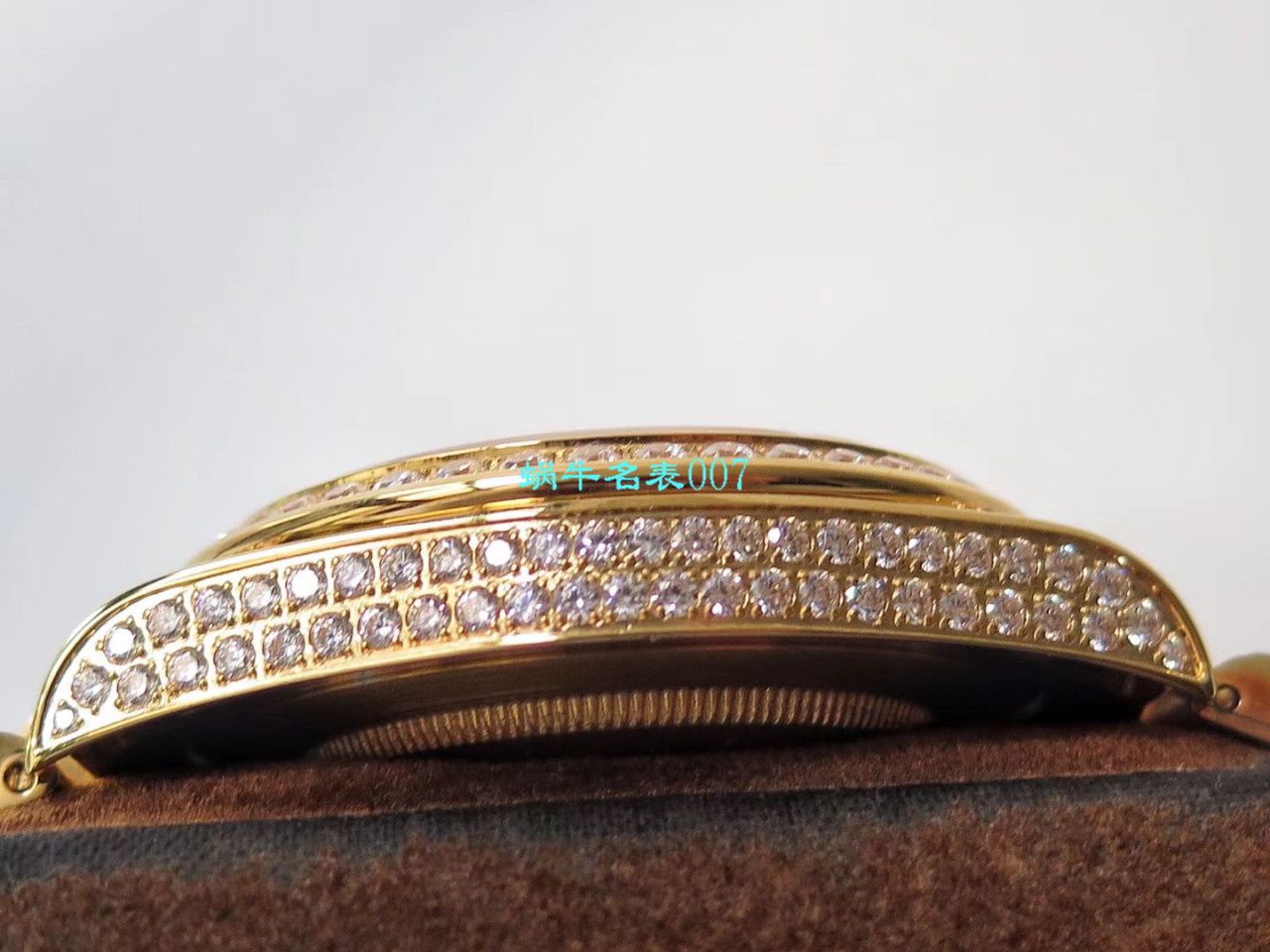 TW Factory 超A高仿 Rolex 帝皇版最豪Day date II系列 Day-Date 型密镶钻特别款 wrist watch  / R355