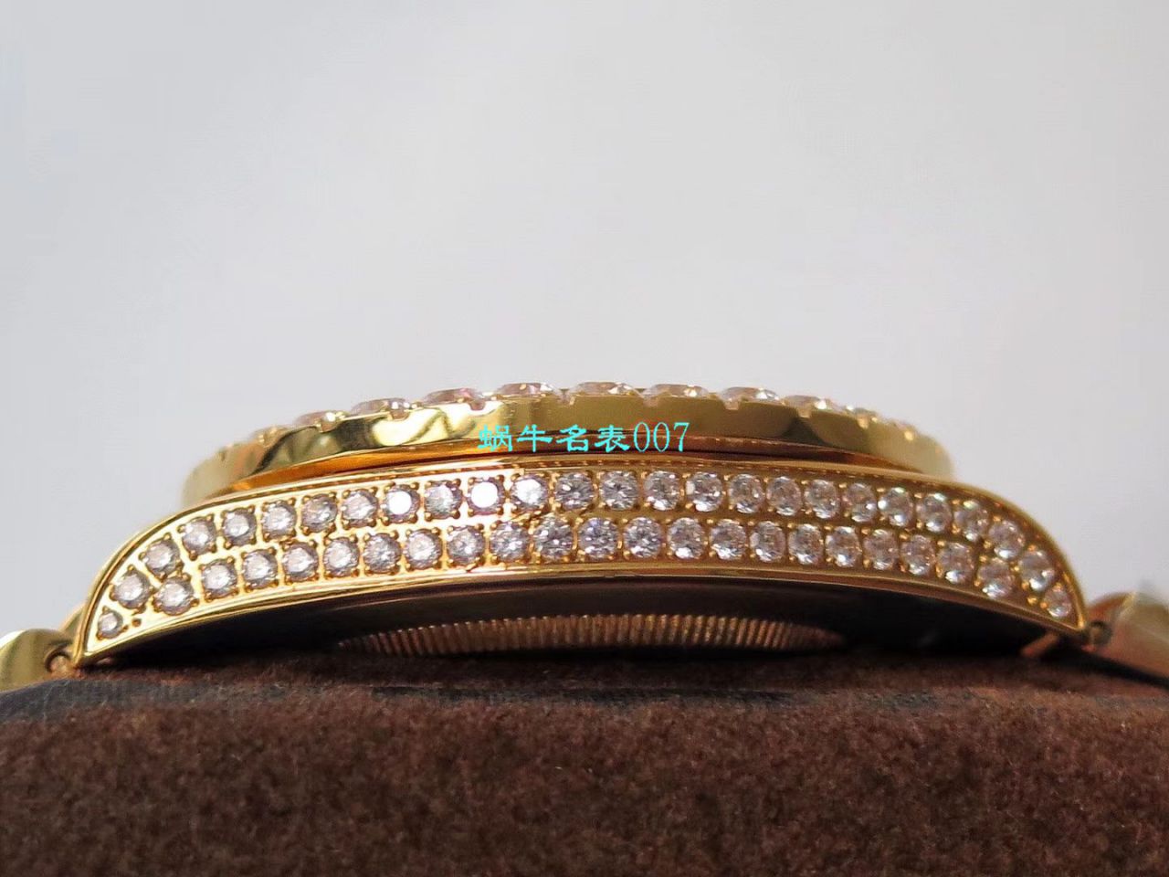 TW Factory 超A高仿 Rolex 帝皇版最豪Day date II系列 Day-Date 型密镶钻特别款 wrist watch  / R355