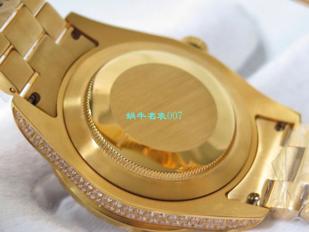 TW Factory 超A高仿 Rolex 帝皇版最豪Day date II系列 Day-Date 型密镶钻特别款 wrist watch  / R355