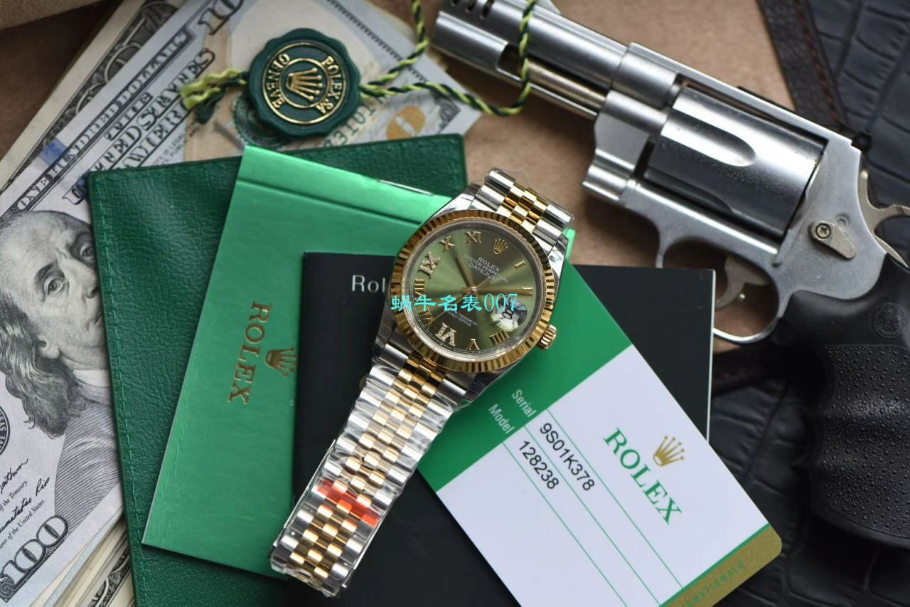  Video analysis EW Factory  top 复刻高仿 Rolex   Datejust 36毫米m126233-0025 wrist watch  / R356