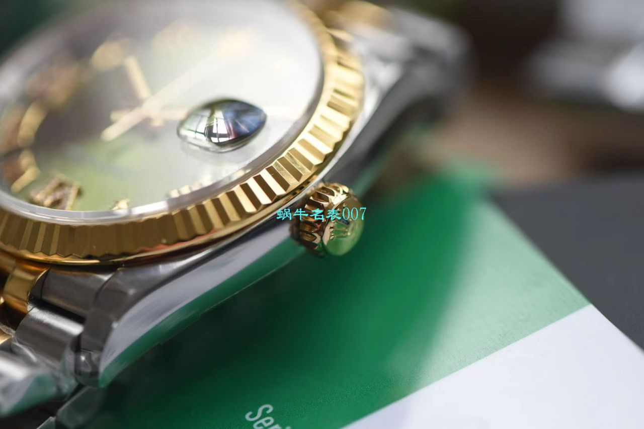  Video analysis EW Factory  top 复刻高仿 Rolex   Datejust 36毫米m126233-0025 wrist watch  / R356