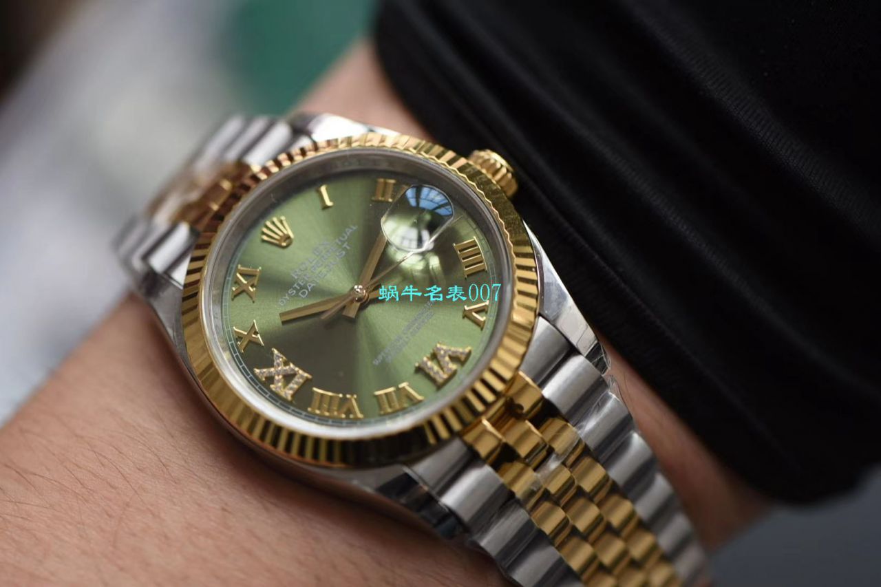  Video analysis EW Factory  top 复刻高仿 Rolex   Datejust 36毫米m126233-0025 wrist watch  / R356