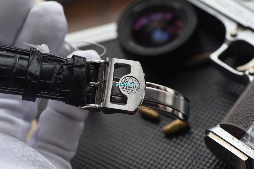  Video analysis ZF Factory  top 复刻高仿IWC IWC 葡七V5最高版本IW500705 wrist watch  / WG517