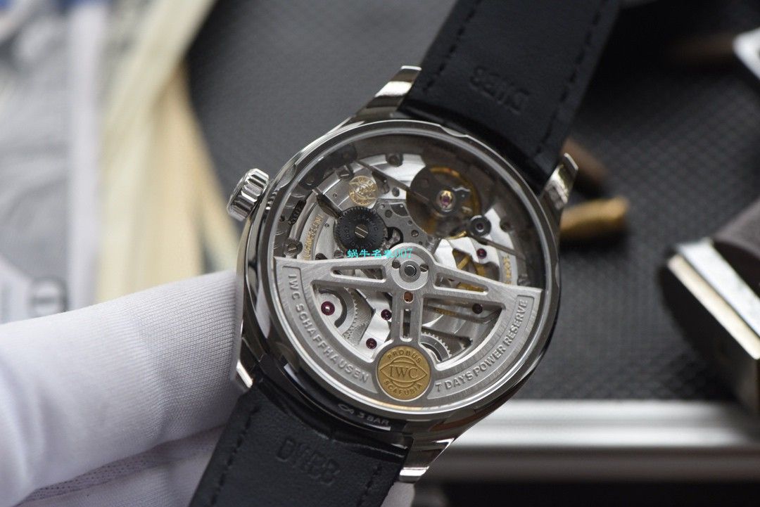  Video analysis ZF Factory  top 复刻高仿IWC IWC 葡七V5最高版本IW500705 wrist watch  / WG517