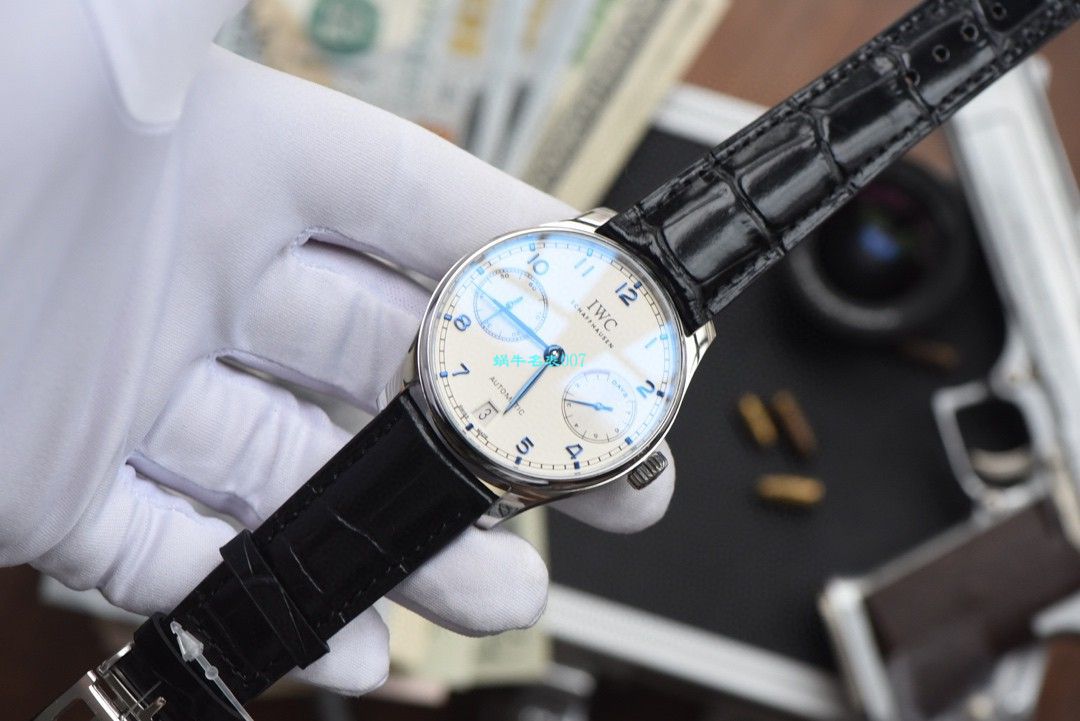  Video analysis ZF Factory  top 复刻高仿IWC IWC 葡七V5最高版本IW500705 wrist watch  / WG517