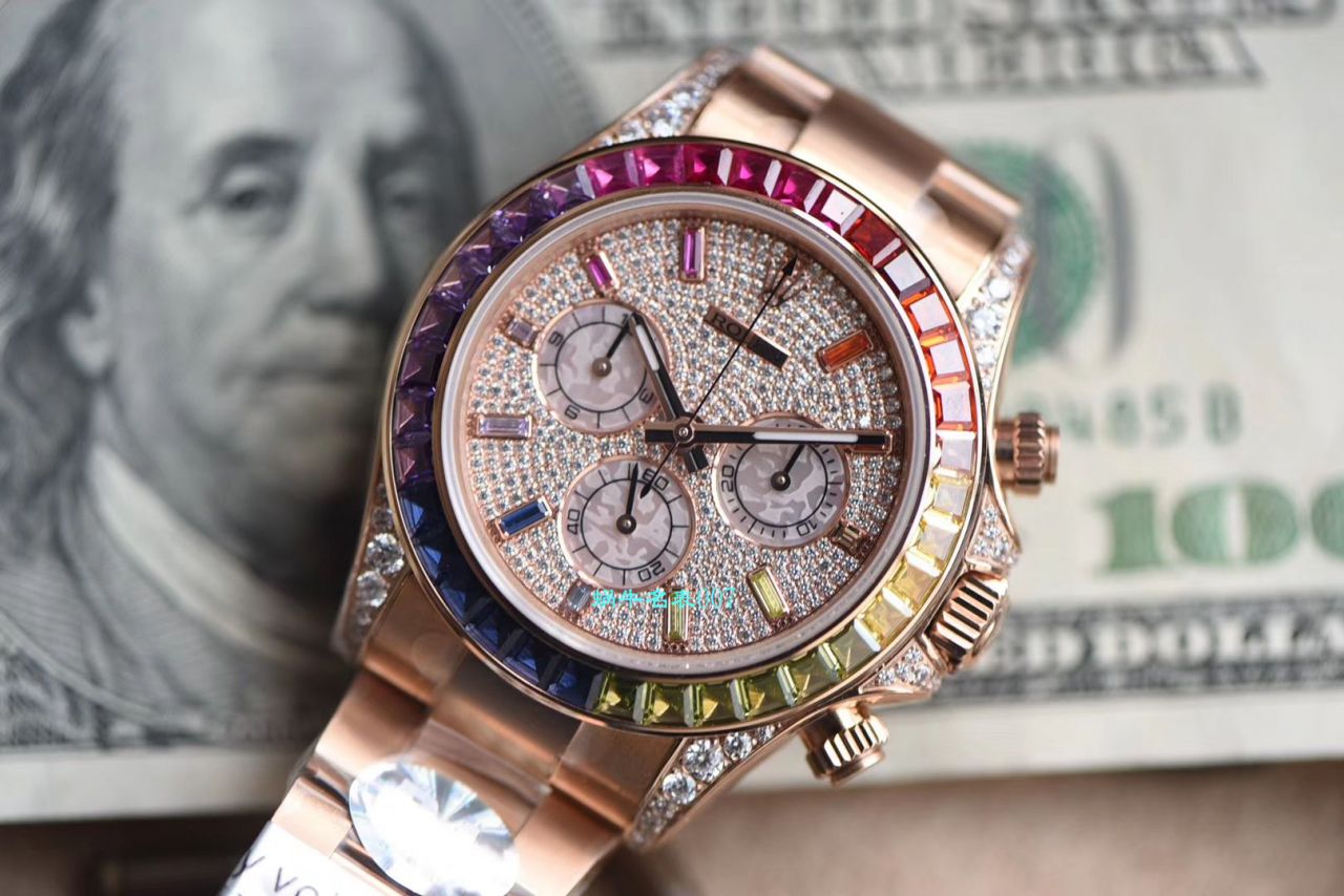 BL Factory  top 复刻高仿 Rolex  Ditongna 彩虹迪116599 RBOW,116595 RBOW,116598 RBOW wrist watch  / R357