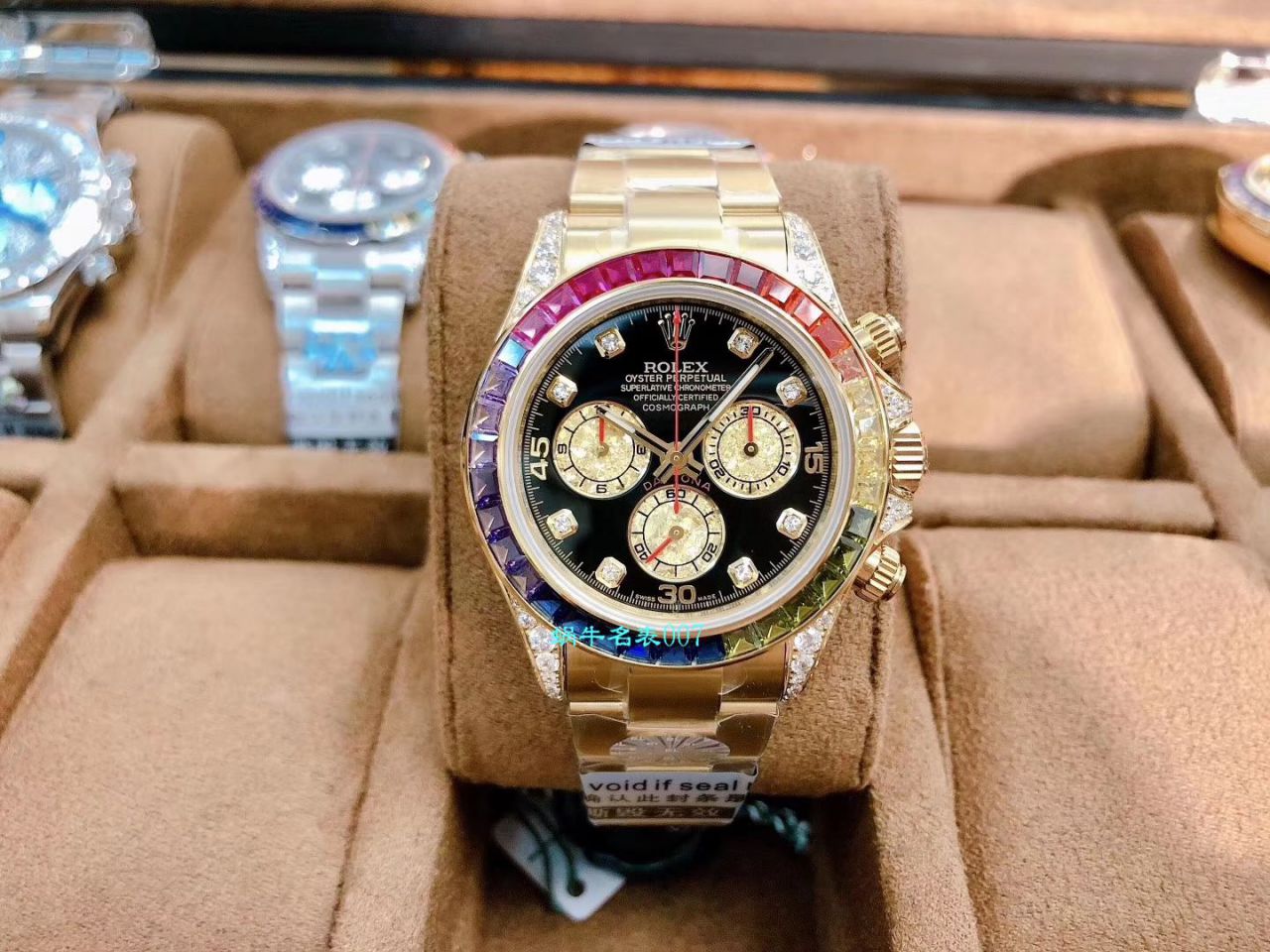 BL Factory  top 复刻高仿 Rolex  Ditongna 彩虹迪116599 RBOW,116595 RBOW,116598 RBOW wrist watch  / R357