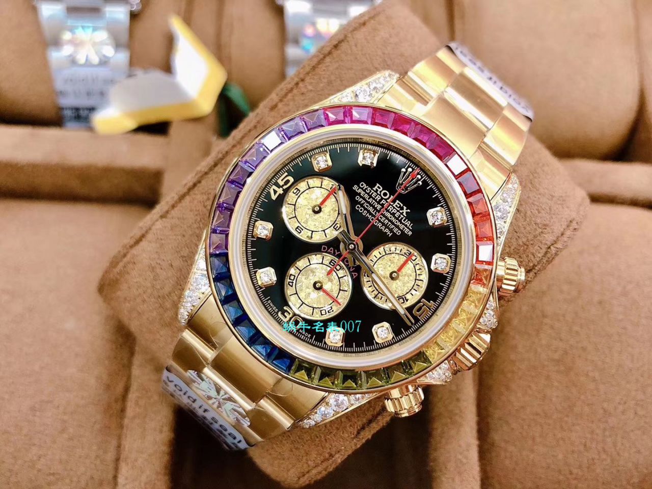 BL Factory  top 复刻高仿 Rolex  Ditongna 彩虹迪116599 RBOW,116595 RBOW,116598 RBOW wrist watch  / R357