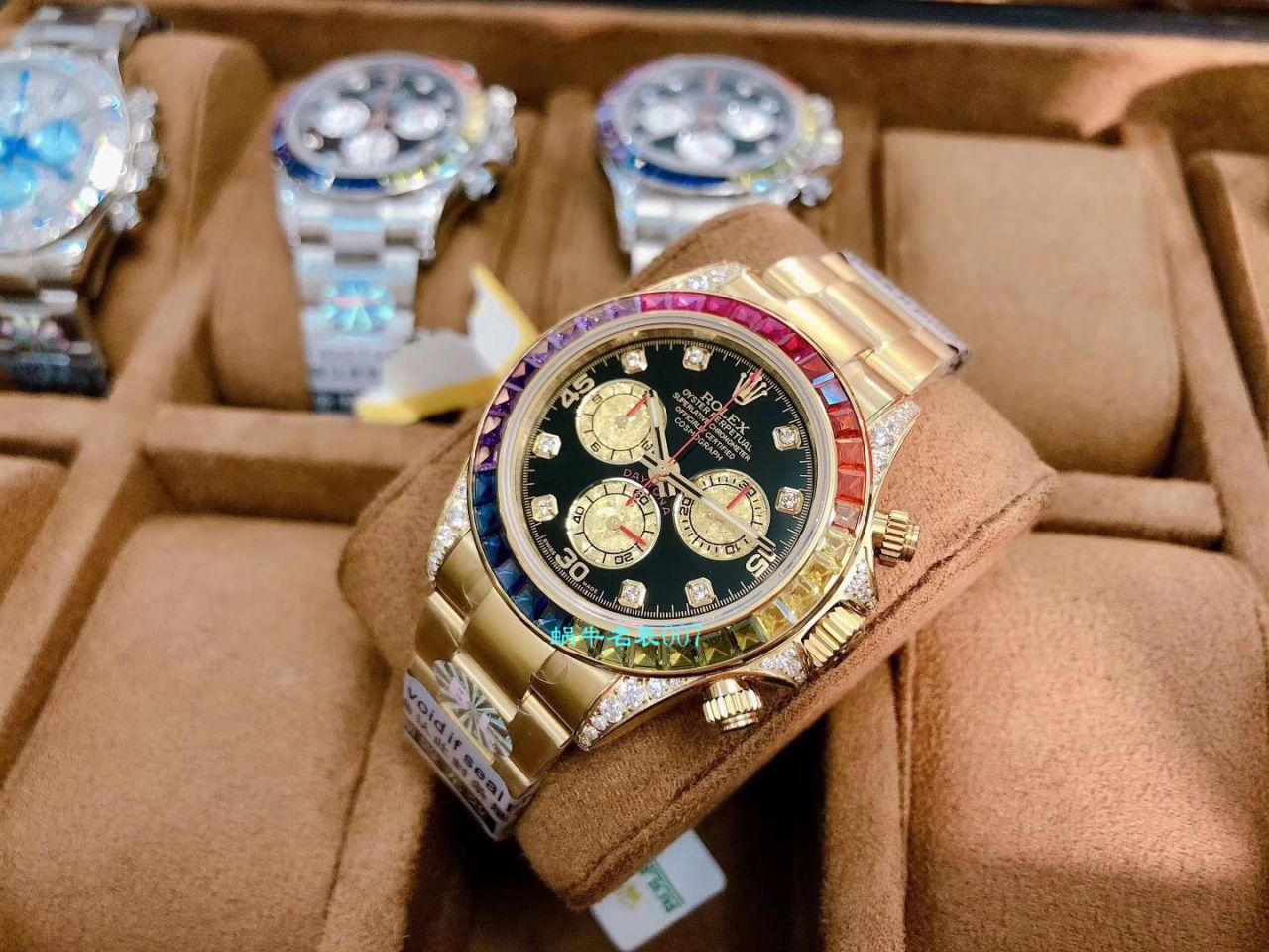 BL Factory  top 复刻高仿 Rolex  Ditongna 彩虹迪116599 RBOW,116595 RBOW,116598 RBOW wrist watch  / R357