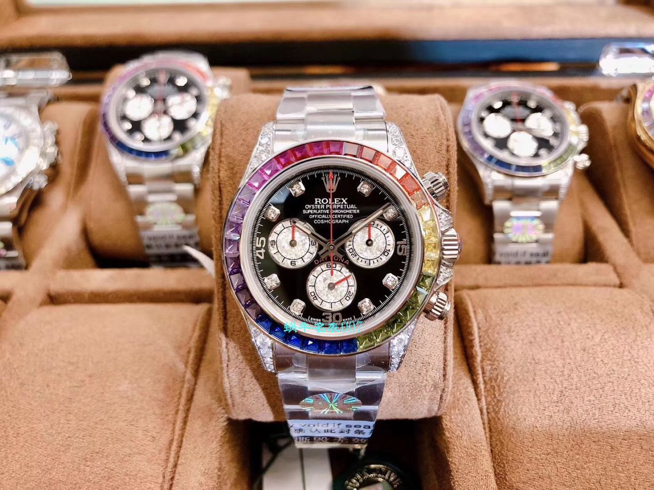 BL Factory  top 复刻高仿 Rolex  Ditongna 彩虹迪116599 RBOW,116595 RBOW,116598 RBOW wrist watch  / R357
