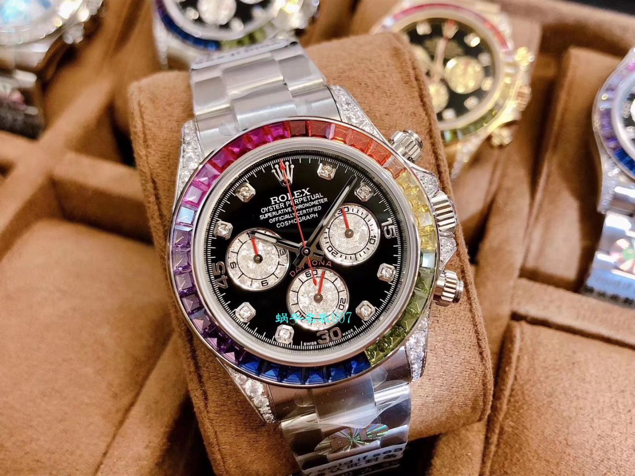 BL Factory  top 复刻高仿 Rolex  Ditongna 彩虹迪116599 RBOW,116595 RBOW,116598 RBOW wrist watch  / R357