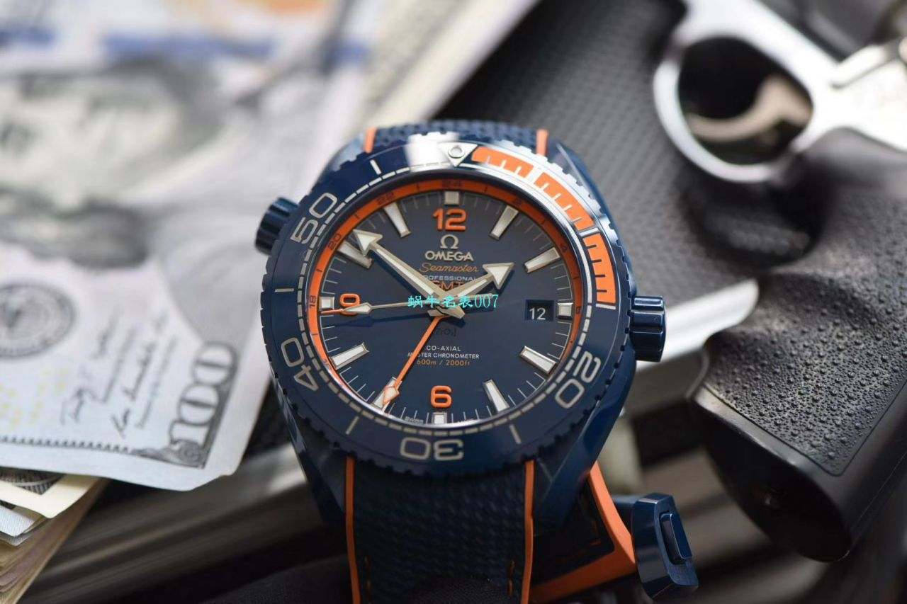  Video analysis VS Factory  top 复刻OMEGA深海之蓝 Seamaster GMT同轴至臻天文台215.92.46.22.03.001 wrist watch  / VS670B