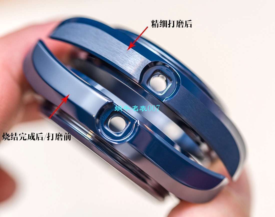  Video analysis VS Factory  top 复刻OMEGA深海之蓝 Seamaster GMT同轴至臻天文台215.92.46.22.03.001 wrist watch  / VS670B