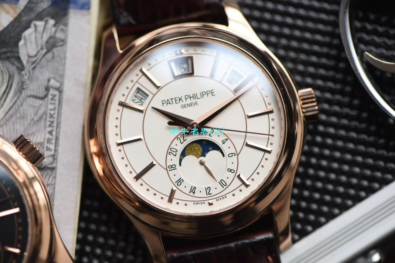  Video analysis GR Factory  PATEK PHILIPPE 复刻手表西装暴徒月相5205R-001,5205R-010,5205G-010,5205G-013,5205G-001 wrist watch  / BD281