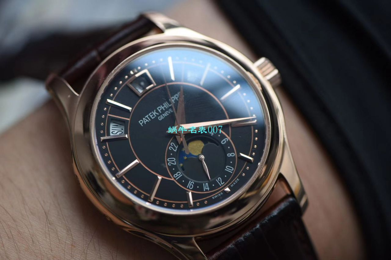  Video analysis GR Factory  PATEK PHILIPPE 复刻手表西装暴徒月相5205R-001,5205R-010,5205G-010,5205G-013,5205G-001 wrist watch  / BD281
