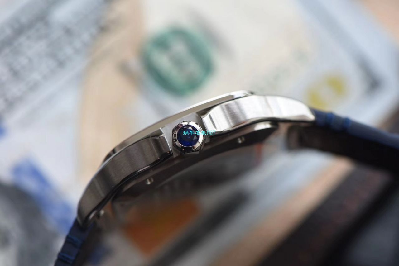  Video analysis HBBV6 Factory  top 复刻 Cartier   Santos 系列WSSA0009（大号） wrist watch  / K266