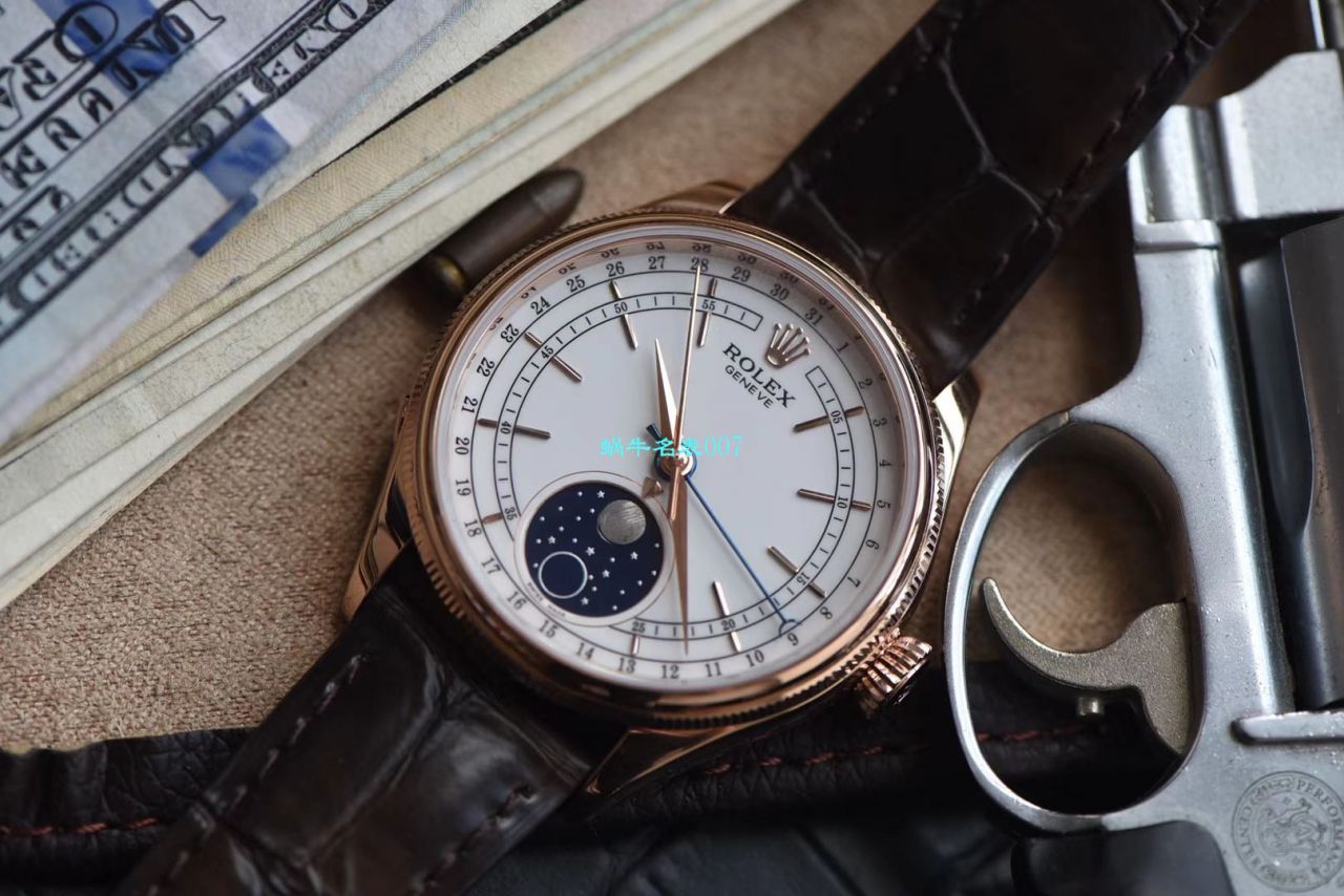 ZZ Factory 复刻高仿 Rolex 切利尼月相型系列m50535-0002 wrist watch  / R536