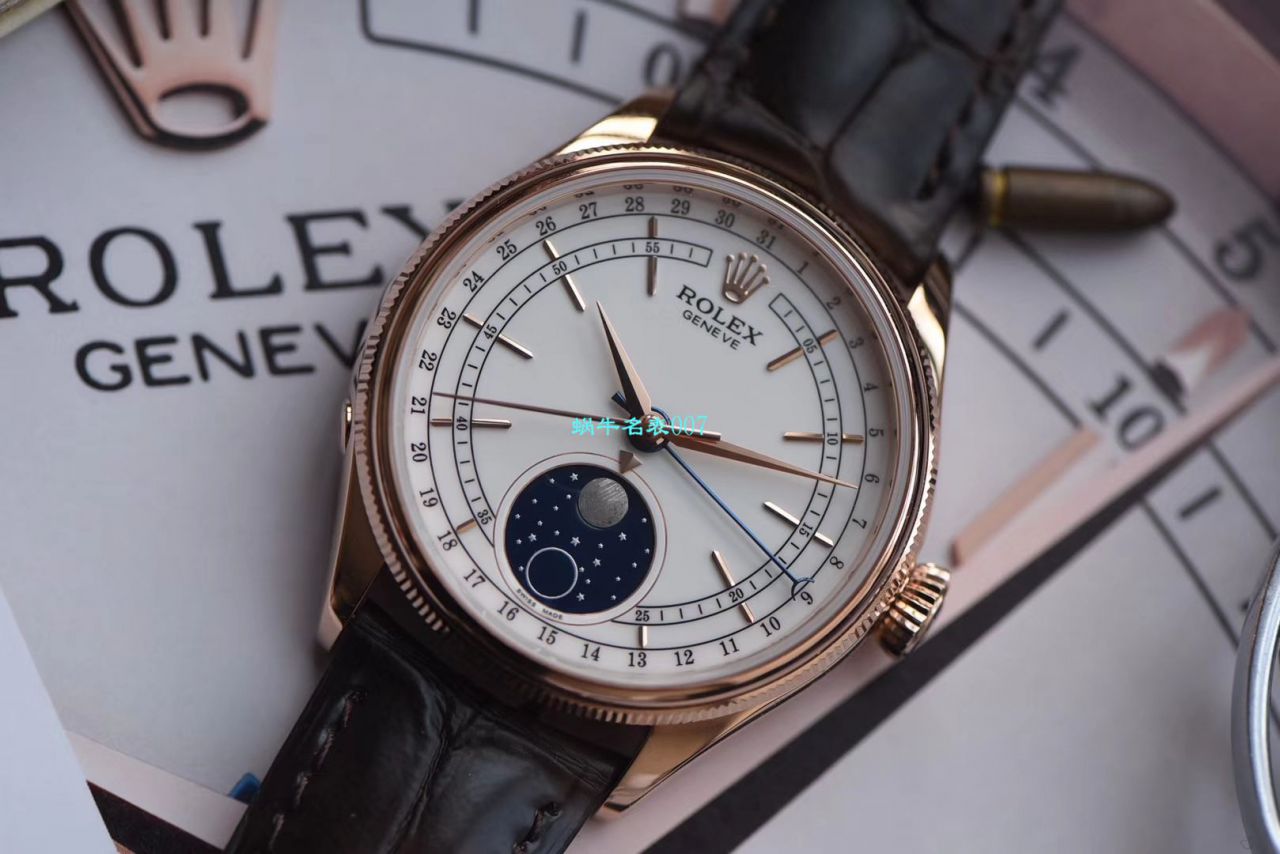 ZZ Factory 复刻高仿 Rolex 切利尼月相型系列m50535-0002 wrist watch  / R536