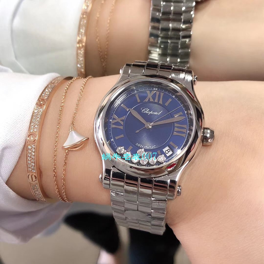 【YF Factory  top 复刻高仿女表】 Chopard HAPPY DIAMONDS系列277472-5002,278559-6002,278582-3002 wrist watch  / XB051