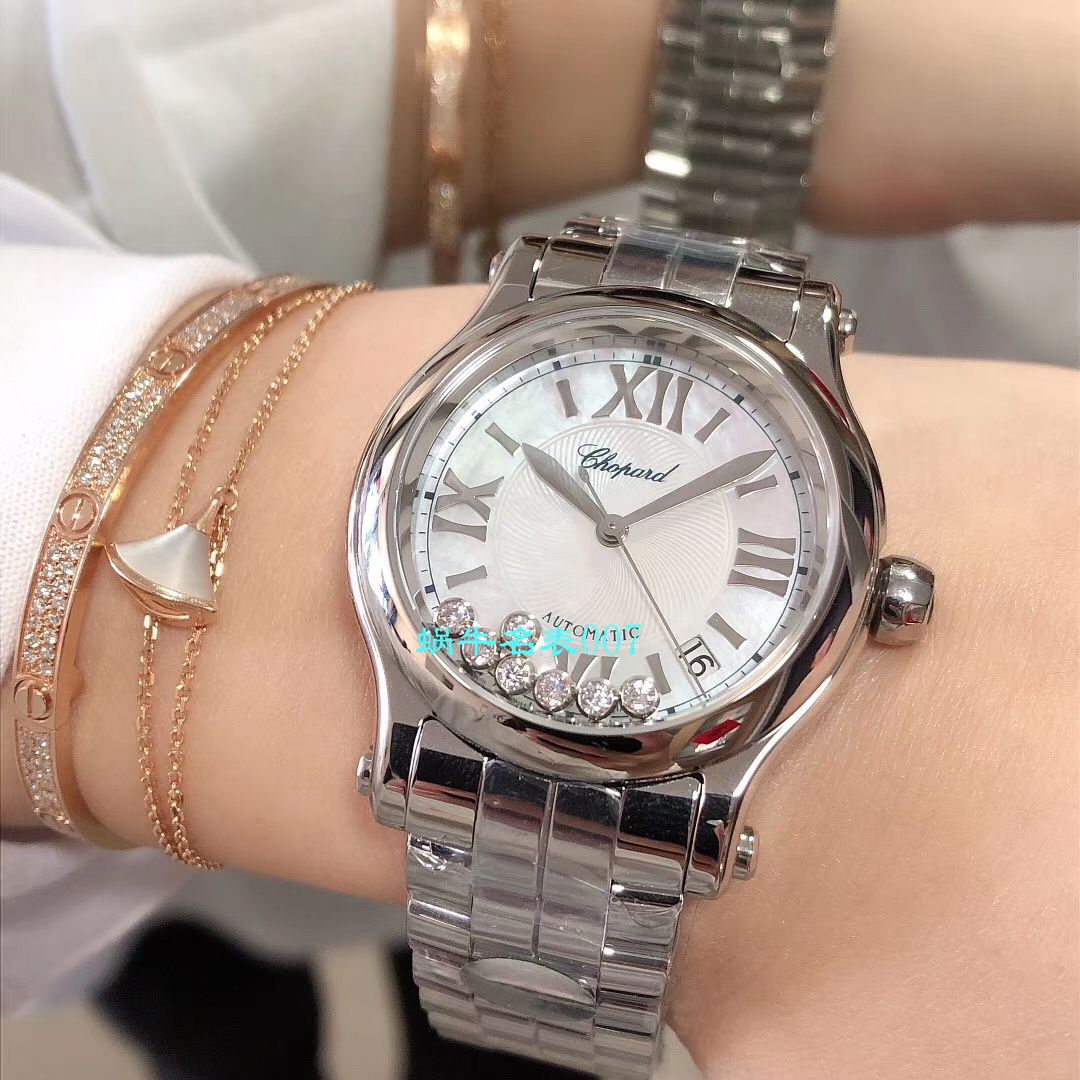 【YF Factory  top 复刻高仿女表】 Chopard HAPPY DIAMONDS系列277472-5002,278559-6002,278582-3002 wrist watch  / XB051