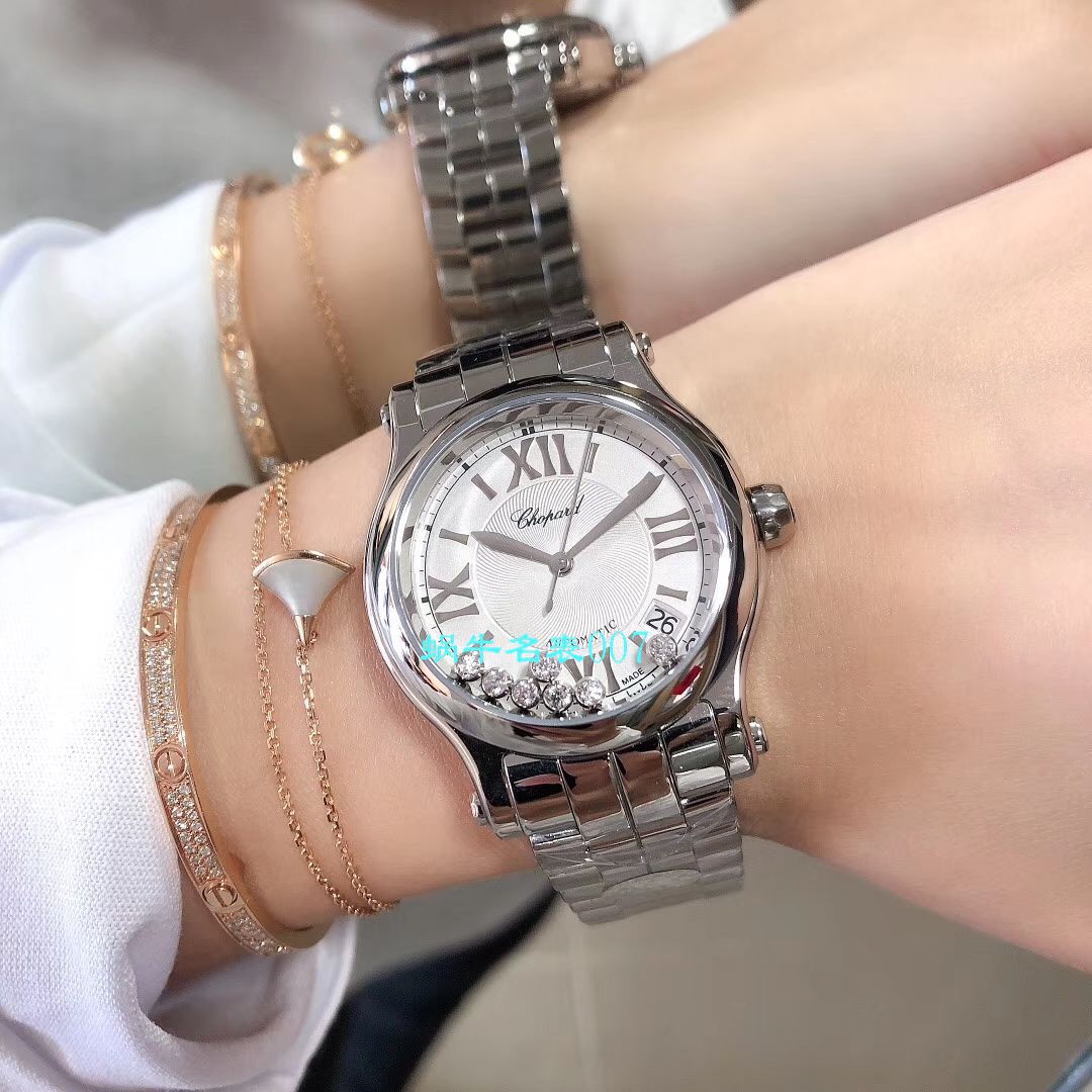 【YF Factory  top 复刻高仿女表】 Chopard HAPPY DIAMONDS系列277472-5002,278559-6002,278582-3002 wrist watch  / XB051