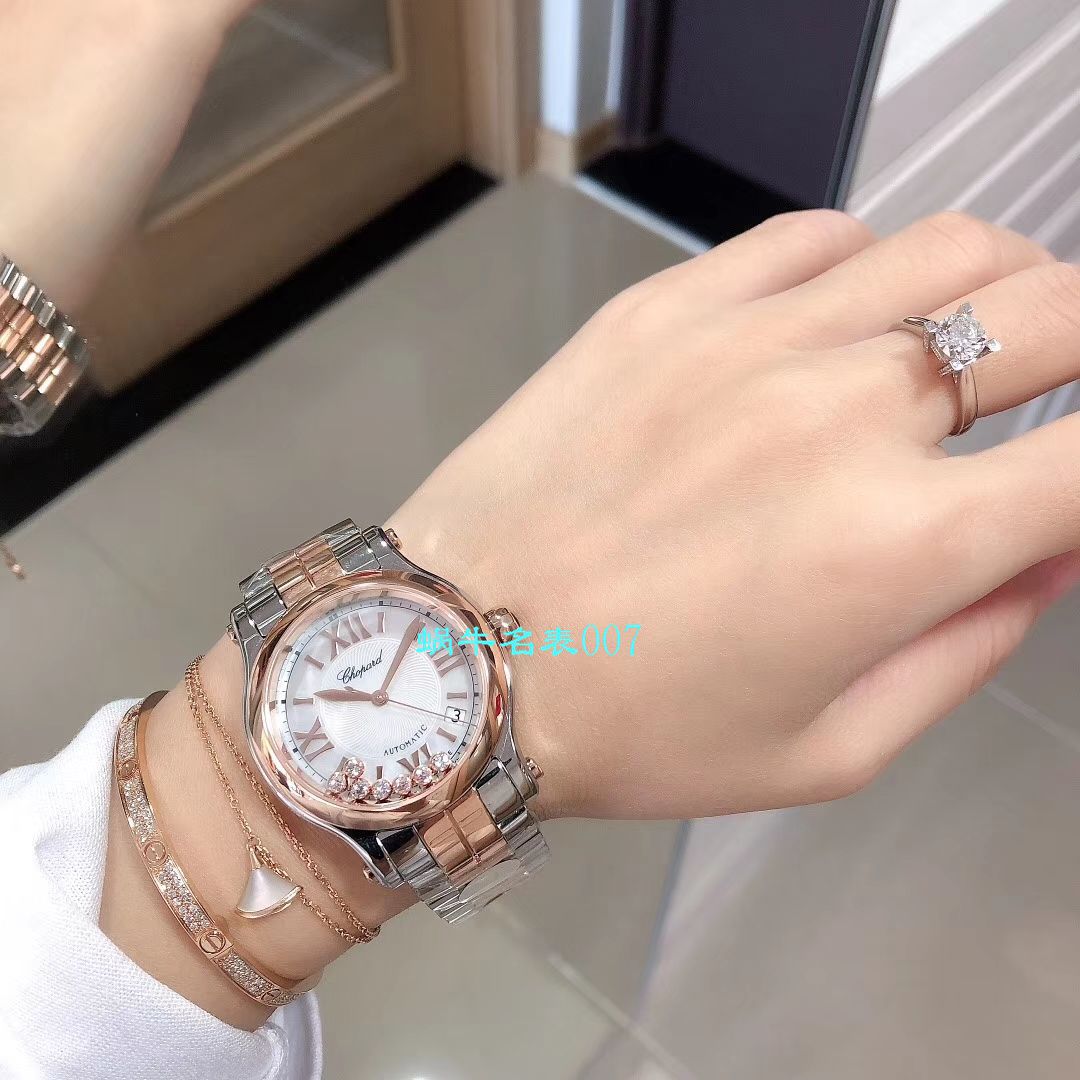 【YF Factory  top 复刻高仿女表】 Chopard HAPPY DIAMONDS系列277472-5002,278559-6002,278582-3002 wrist watch  / XB051