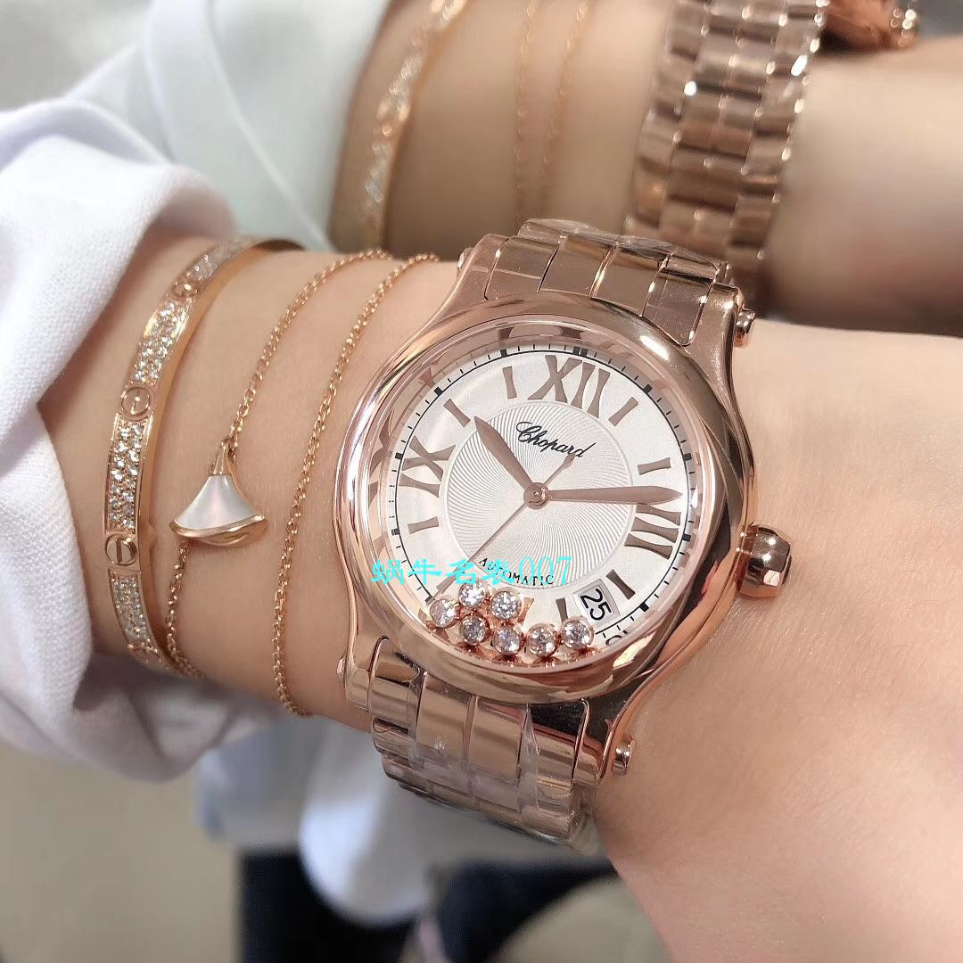 【YF Factory  top 复刻高仿女表】 Chopard HAPPY DIAMONDS系列277472-5002,278559-6002,278582-3002 wrist watch  / XB051