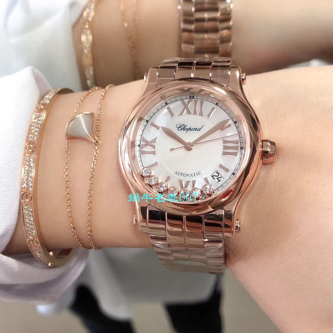 【YF Factory  top 复刻高仿女表】 Chopard HAPPY DIAMONDS系列277472-5002,278559-6002,278582-3002 wrist watch  / XB051