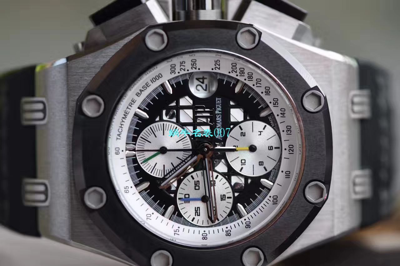 JF Factory 最帅BR2超级型表V2版Audemars Piguet  Royal Oak Offshore 高仿26078IO.OO.D001VS.01 wrist watch  / JFBR2V2