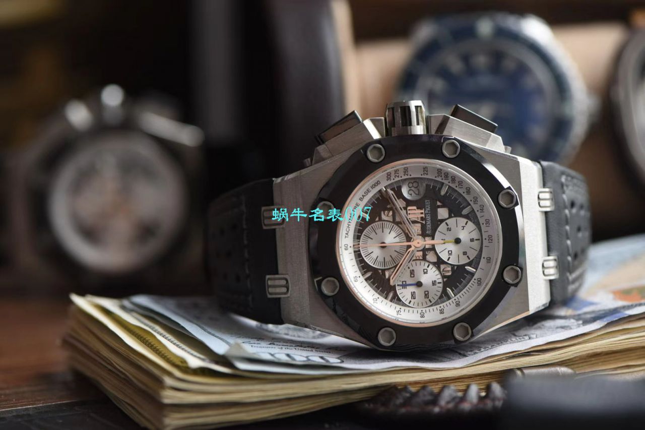 JF Factory 最帅BR2超级型表V2版Audemars Piguet  Royal Oak Offshore 高仿26078IO.OO.D001VS.01 wrist watch  / JFBR2V2