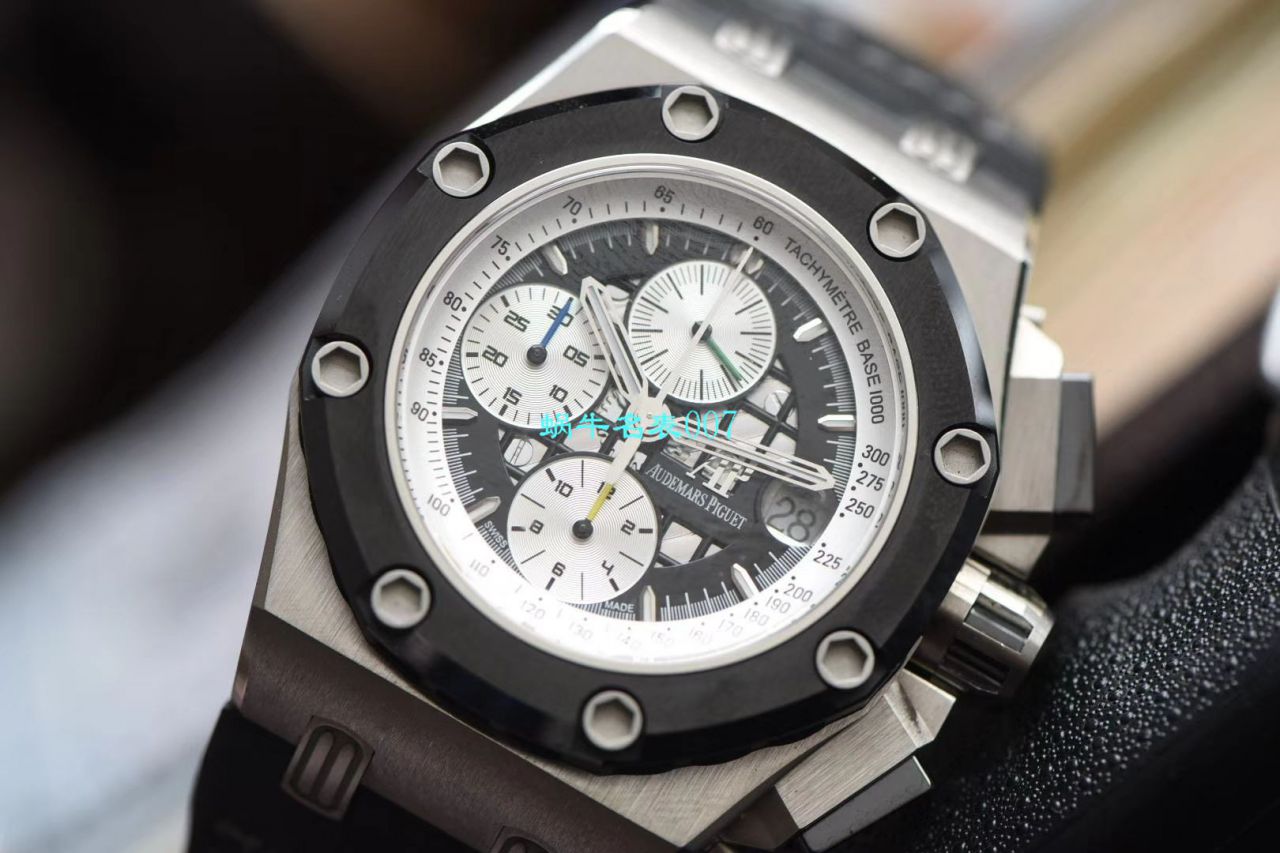 JF Factory 最帅BR2超级型表V2版Audemars Piguet  Royal Oak Offshore 高仿26078IO.OO.D001VS.01 wrist watch  / JFBR2V2