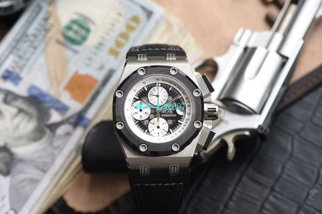 JF Factory 最帅BR2超级型表V2版Audemars Piguet  Royal Oak Offshore 高仿26078IO.OO.D001VS.01 wrist watch  / JFBR2V2