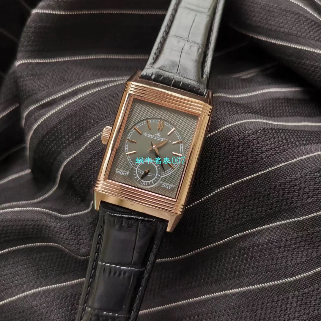 MG Factory 超A高仿手表 Jaeger-LeCoultre 翻转Reverso Tribute双面双时区Q3978480,3988482 wrist watch  / JJ169