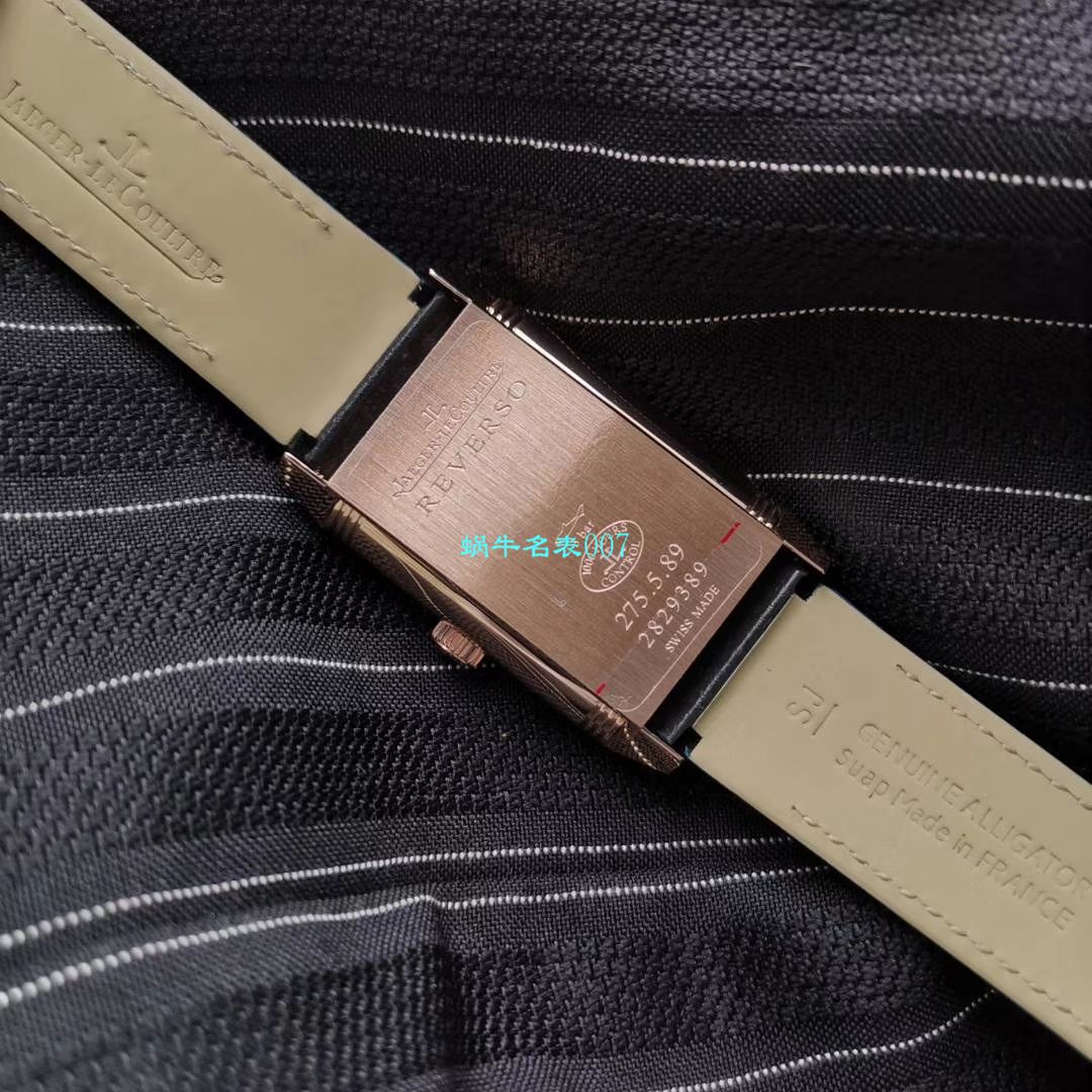 MG Factory 超A高仿手表 Jaeger-LeCoultre 翻转Reverso Tribute双面双时区Q3978480,3988482 wrist watch  / JJ169