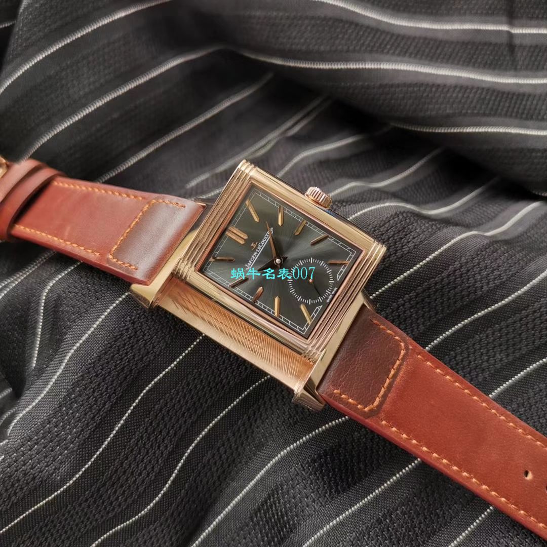 MG Factory 超A高仿手表 Jaeger-LeCoultre 翻转Reverso Tribute双面双时区Q3978480,3988482 wrist watch  / JJ169