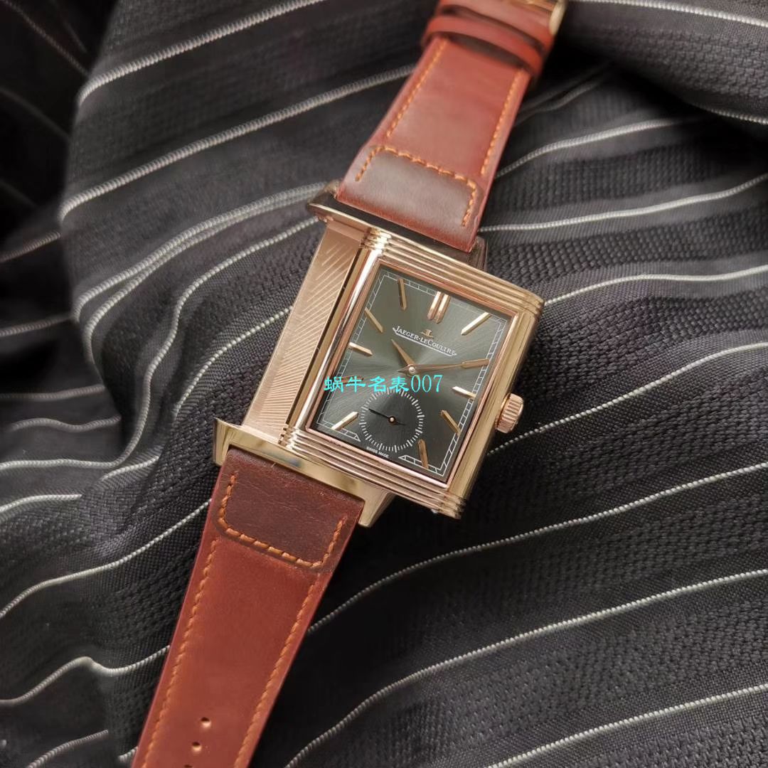 MG Factory 超A高仿手表 Jaeger-LeCoultre 翻转Reverso Tribute双面双时区Q3978480,3988482 wrist watch  / JJ169