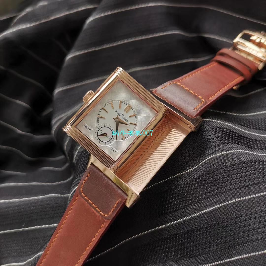 MG Factory 超A高仿手表 Jaeger-LeCoultre 翻转Reverso Tribute双面双时区Q3978480,3988482 wrist watch  / JJ169