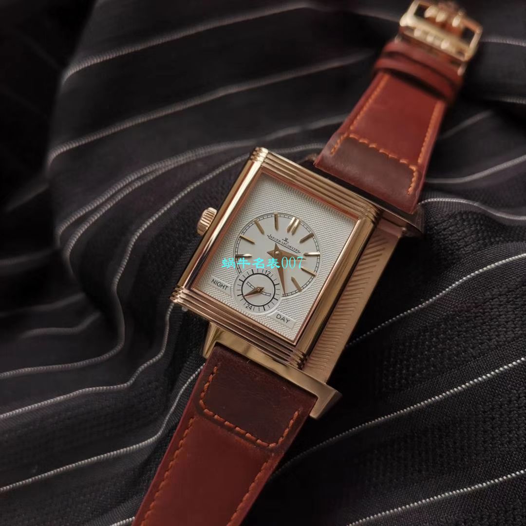 MG Factory 超A高仿手表 Jaeger-LeCoultre 翻转Reverso Tribute双面双时区Q3978480,3988482 wrist watch  / JJ169