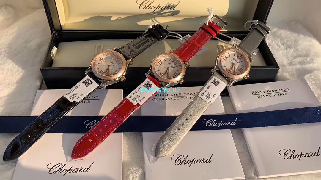 NR Factory 超A高仿 Chopard 36毫米女士石英HAPPY SPORT系列278582-6005 wrist watch  