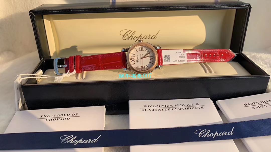 NR Factory 超A高仿 Chopard 36毫米女士石英HAPPY SPORT系列278582-6005 wrist watch  