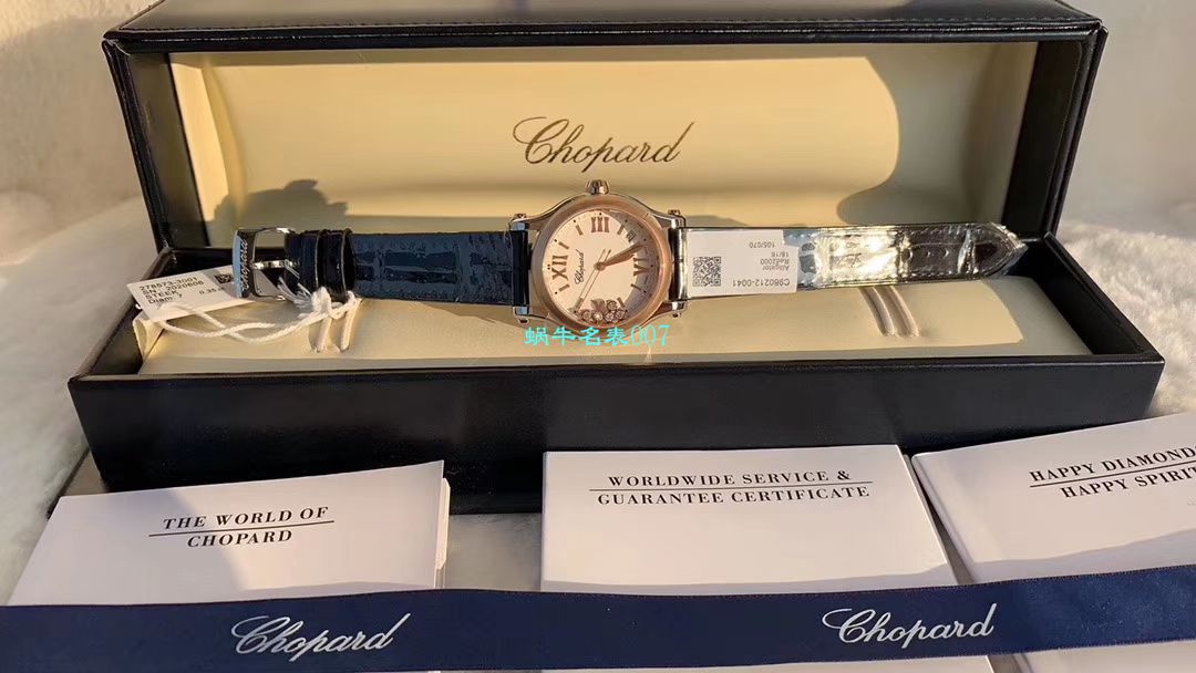 NR Factory 超A高仿 Chopard 36毫米女士石英HAPPY SPORT系列278582-6005 wrist watch  