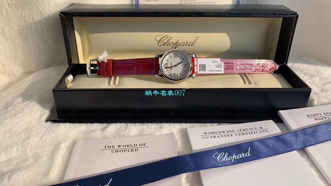 NR Factory 超A高仿 Chopard 36毫米女士石英HAPPY SPORT系列278582-6005 wrist watch  